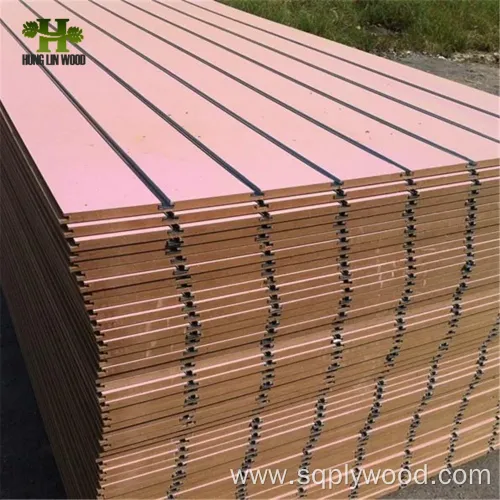Melamine Grooved MDF for Display Furniture